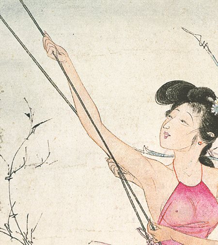 志丹县-胡也佛的仕女画和最知名的金瓶梅秘戏图